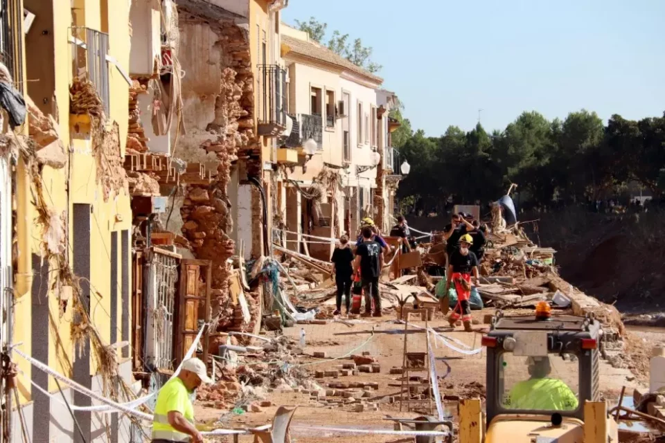 Imatges de les destrosses causades per la DANA a finals d'octubre del 2024 al País Valencià