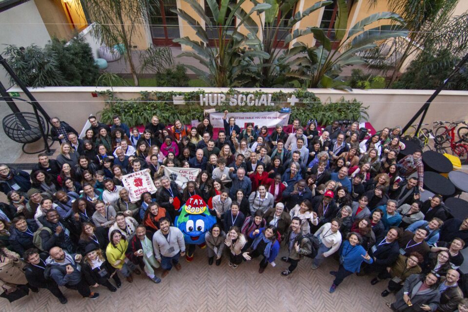 Collective photo of the participants at the International Conference 2025 Eurodad