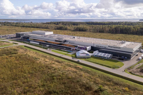 Planta de imanes permanentes de Narva.